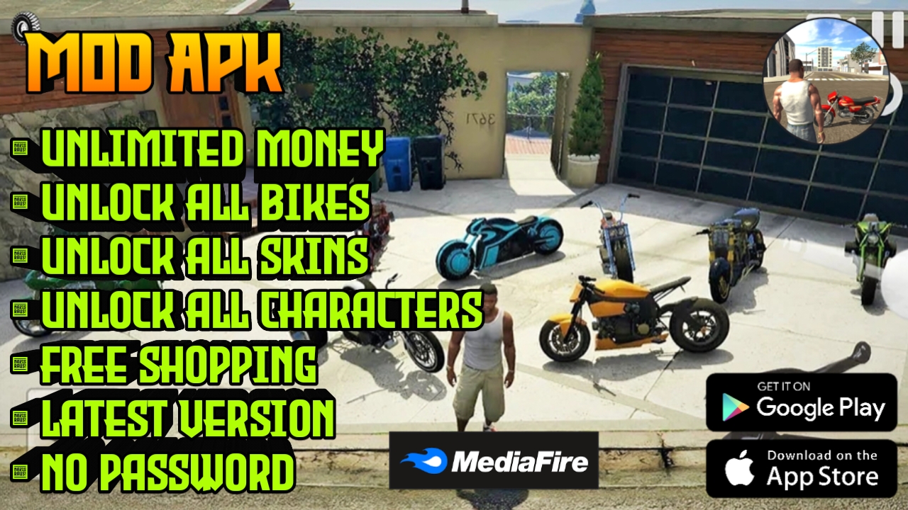 Indian Bikes Driving 3D Mod Menu