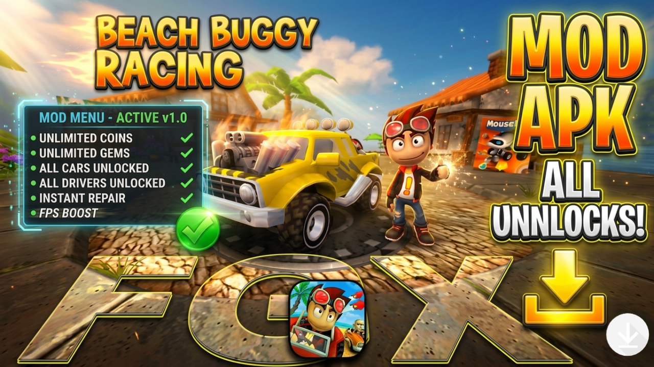 Beach Buggy Racing Mod Apk
