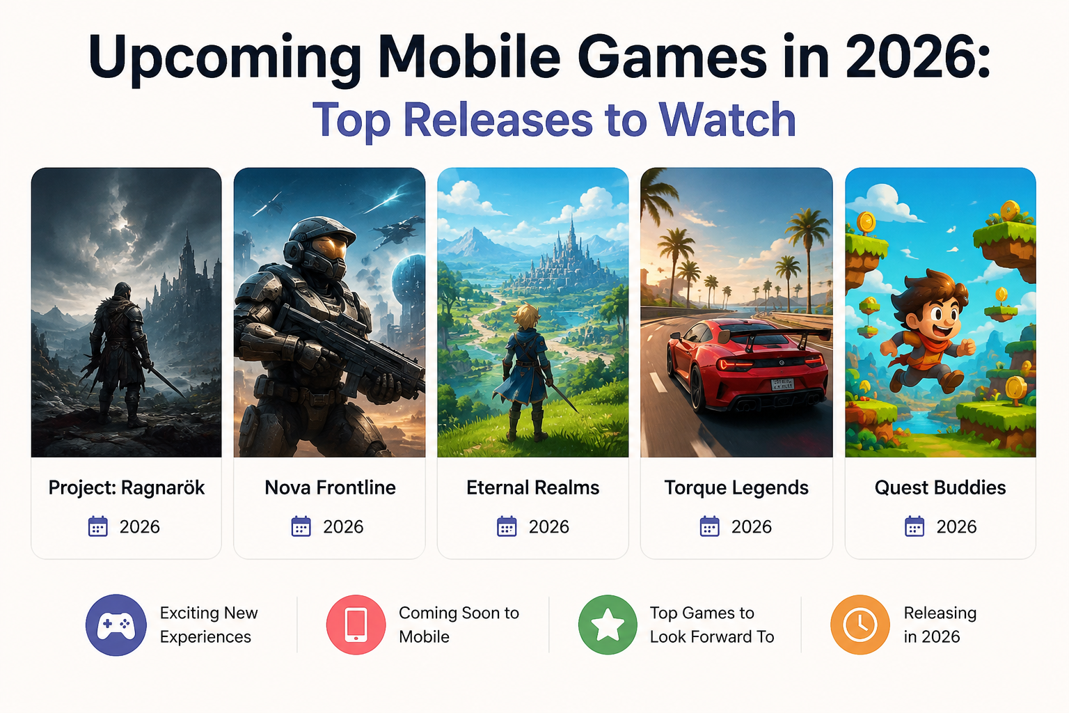 Upcoming Mobile Games in 2026: Top Releases to Watch