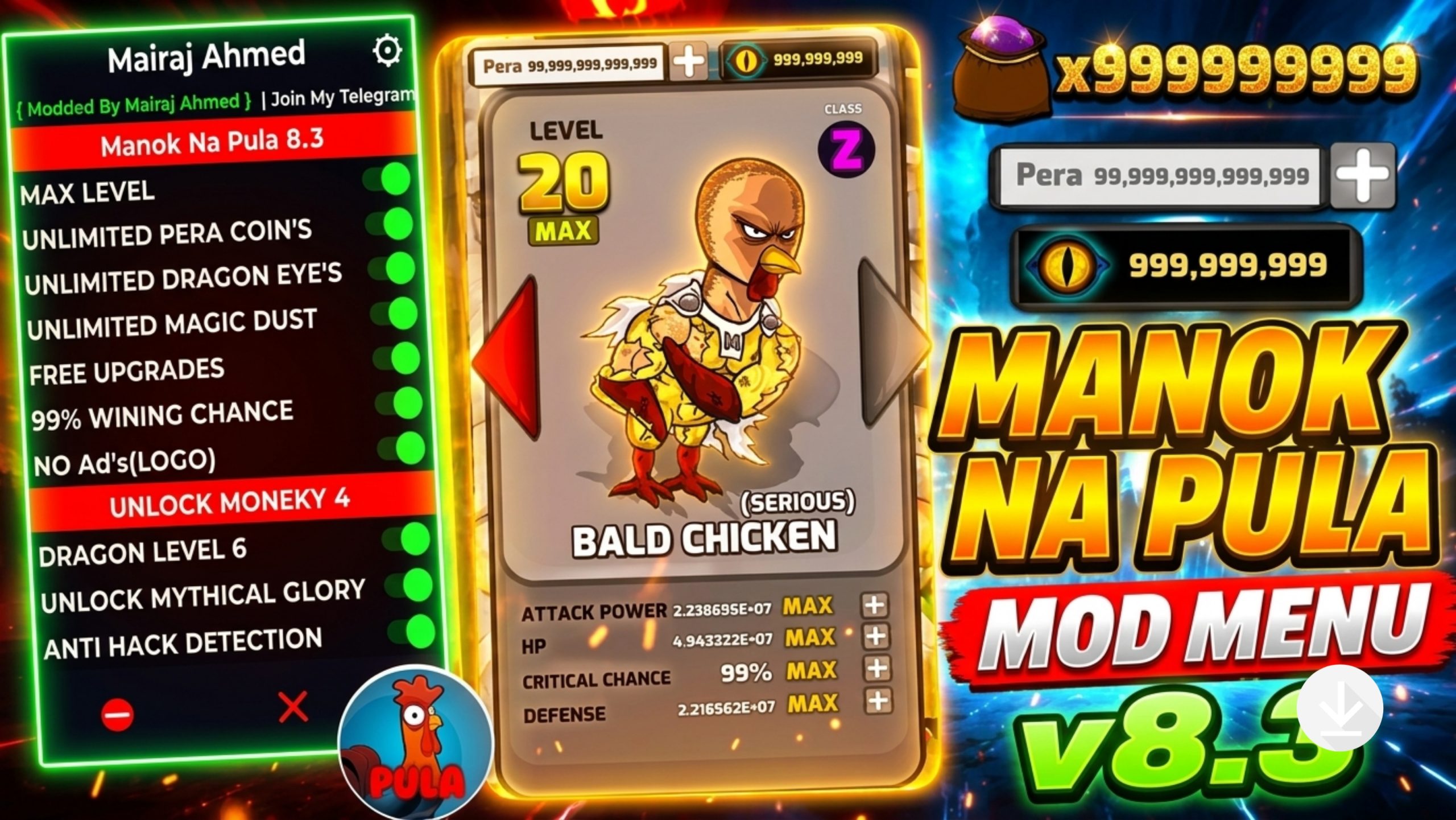 Manok Na Pula Mod Apk 2026